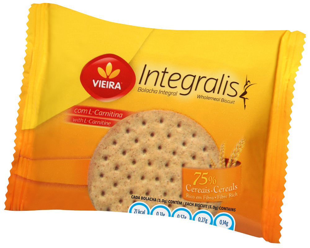 BOLACHA INTEGRALIS 30GR (84 UN) V.CASTRO